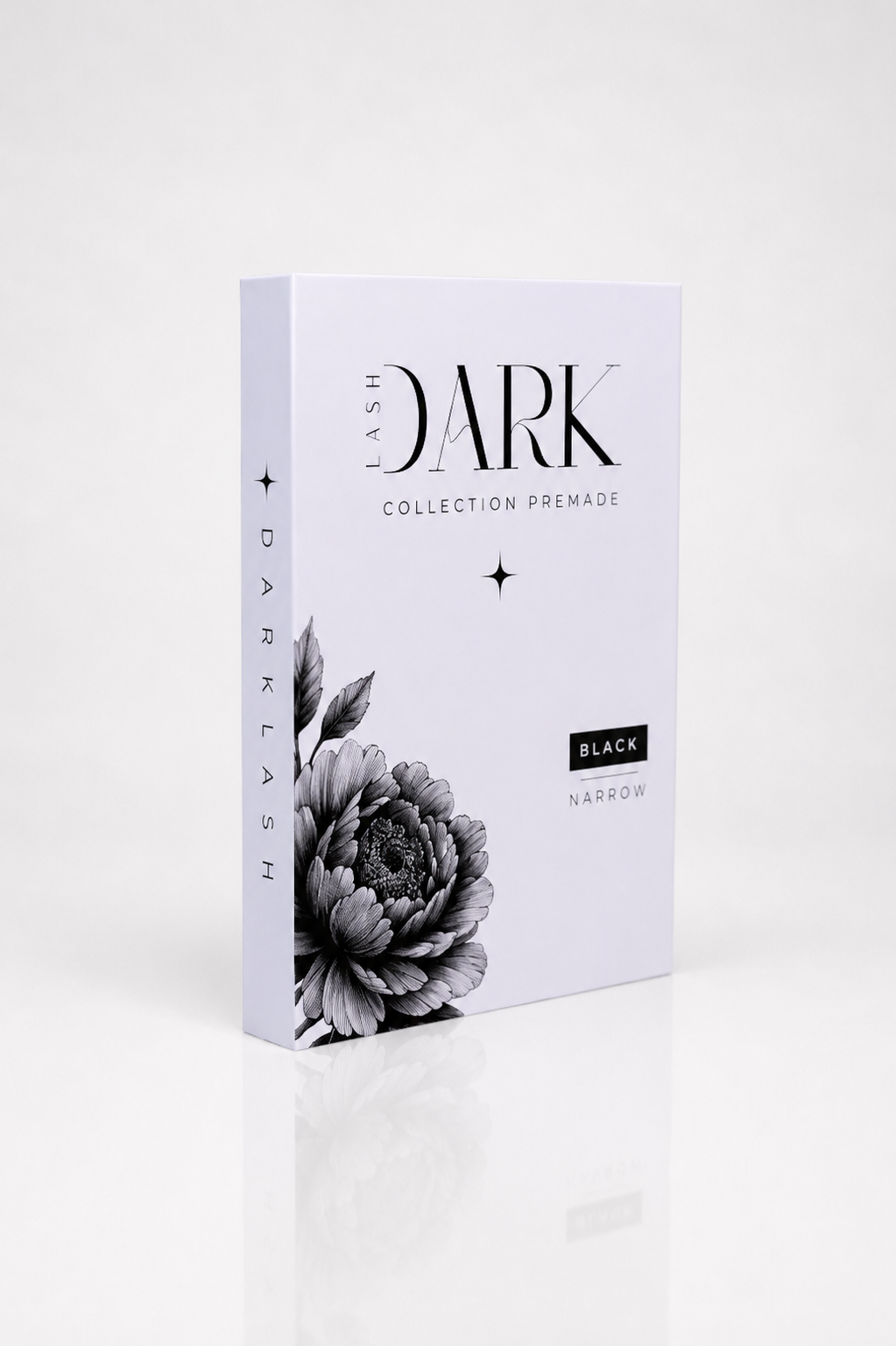 Bouquets préfaits 5D Narrow 0.07 Darklash pour extensions de cils 